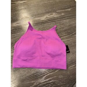 TORRID CURVE PERFORMANCE CORE SIZE 0 PURPLE LOW - IMPACT WIRELESS LONGLINE BRA